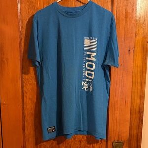 Howitzer L Blue Graphic T-Shirt for Men